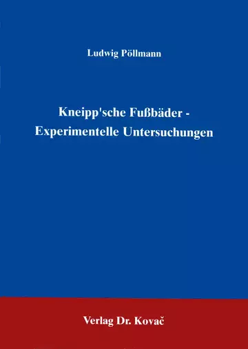 Ludwig Pöllmann: Kneipp‘sche Fußbäder