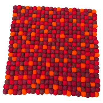 Filz-Untersetzer – bunte – 35x35cm 