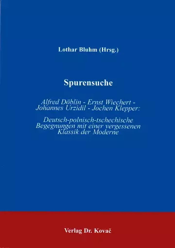 Bluhm: Spurensuche