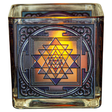 Teelichtglas Yggdrasil 