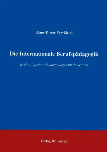 Przyklenk: Die Internationale Berufspädagogik