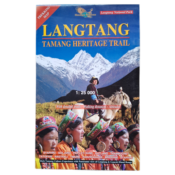 Langtang Karte