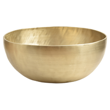 Klangschale – Lhotse – groß gehämmert – glatt poliert  – 24x11,5 cm – 1530 g