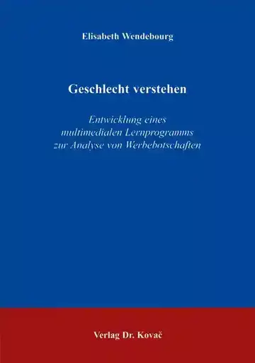 Elisabeth Wendebourg: Geschlecht verstehen