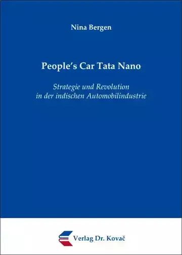 Nina Bergen: People‘s Car Tata Nano