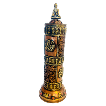 Räuchersäule - dreiteilig - reichverziert
