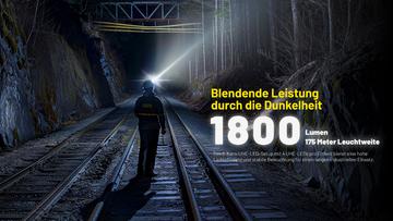 Stirnlampe- Nitecore NU53