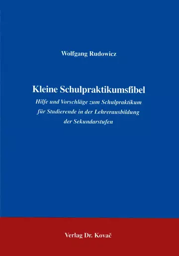 Rudowicz: Kleine Schulpraktikumsfibel
