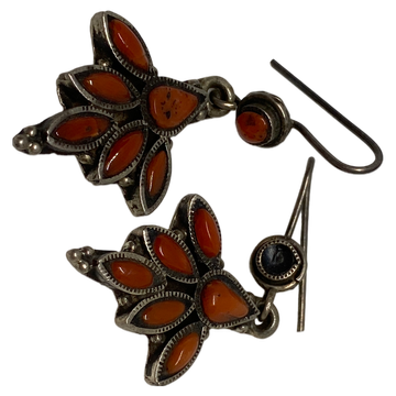 Silberohrring mit Jaspis 