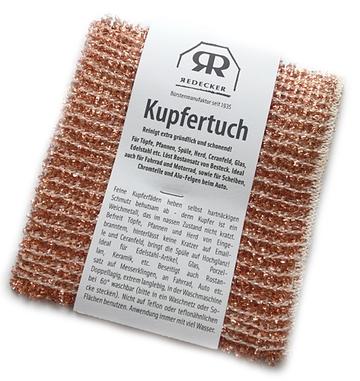 Kupfertuch 2er Pack Redecker