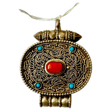 Amulett oval
