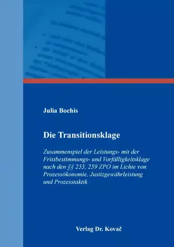 Julia Bochis: Die Transitionsklage