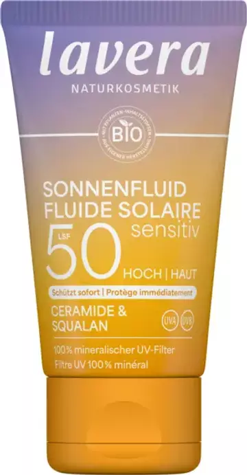 Lavera Sensitiv Sonnenfluid LSF 50 40ml