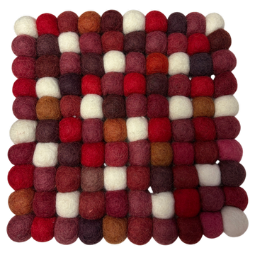 Filz-Untersetzer– bunt – 20x20cm