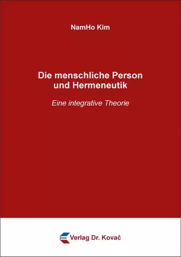 NamHo Kim: Die menschliche Person und Hermeneutik