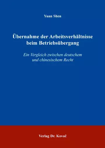 Yuan Shen: Übernahme der Arbeitsverhältnisse beim Betriebsübergang