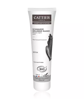 Cattier Schwarze Heilerde Maske 100ml