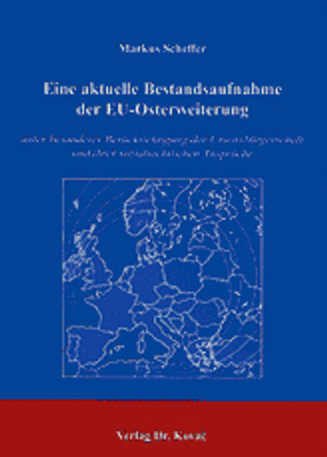 Scheffer: Eine aktuelle Bestandsaufnahme der EU-Osterweiterung