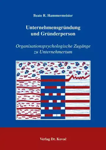 Beate R. Hammermeister: Unternehmensgründung und Gründerperson