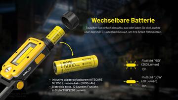 Lampe- Nitecore NWL20 