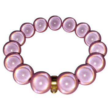 GLAMOUR Armband weiß 14 mm