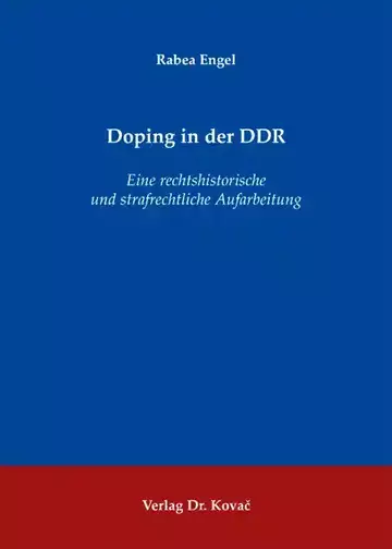 Rabea Engel: Doping in der DDR