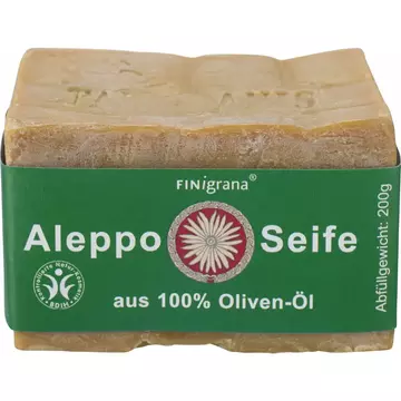 FINigrana-Aleppo-Seife aus 100 Prozent Olivenöl 200g
