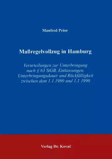 Prior: Maßregelvollzug in Hamburg