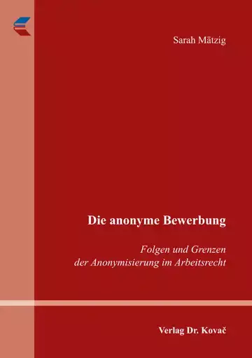 Sarah Mätzig: Die anonyme Bewerbung