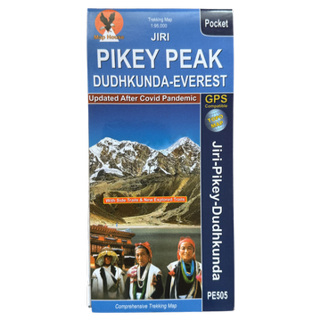 Jiri Pikey Peak /Dudhkunda - Everest  Karte - PE 505