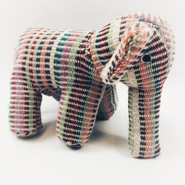 Stofftier Elefant IMENTI – bunt 