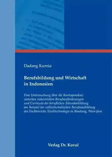 Dadang Kurnia: Berufsbildung und Wirtschaft in Indonesien