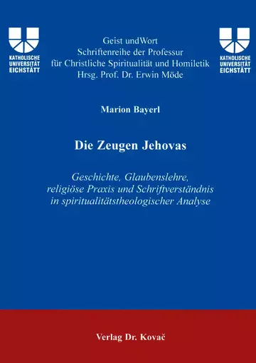 Bayerl: Die Zeugen Jehovas