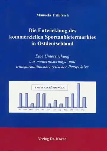 Manuela Trillitzsch: Die Entwicklung des kommerziellen Sportanbietermarktes in Ostdeutschland