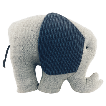 Elefant hellgrau