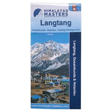 Langtang Karte