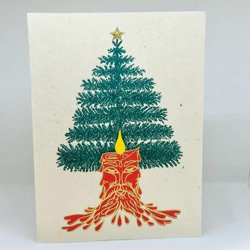 F1-72 Weihnachtsbaum Kerze