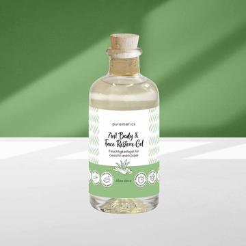 puremetics 7in1 Body & Face Restore Gel 'Aloe Vera' 9oml