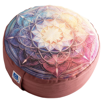 Yoga – Meditationskissen – Blume des Lebens