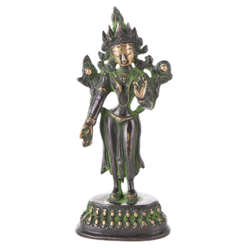 Statue – Grüne Tara stehend