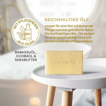 puremetics Rasierseife 'Ingwer Tonic'