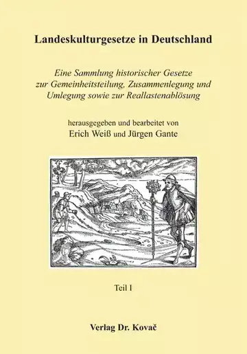 Erich Weiß & Jürgen Gante (Hrsg.): Landeskulturgesetze in Deutschland