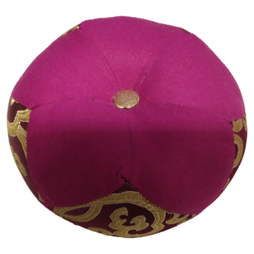 Kissen für Klangschale – 14cm rund – lila