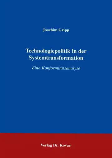 Gripp: Technologiepolitik in der Systemtransformation
