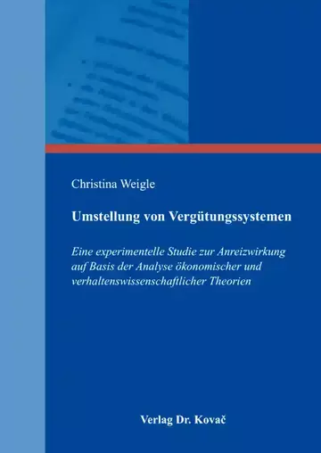Christina Weigle: Umstellung von Vergütungssystemen