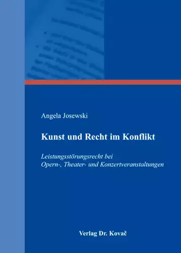 Angela Josewski: Kunst und Recht im Konflikt