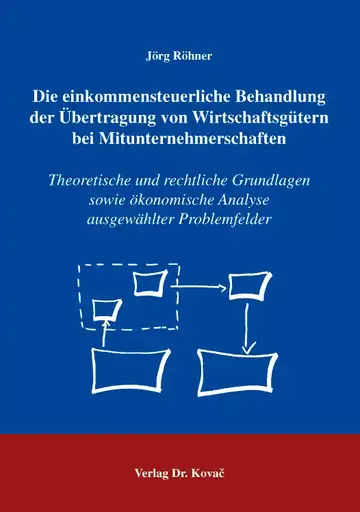 Röhner: Die einkommensteuerliche Behandlung der Übertragung von Wirtschaftsgütern bei Mitunternehmerschaften