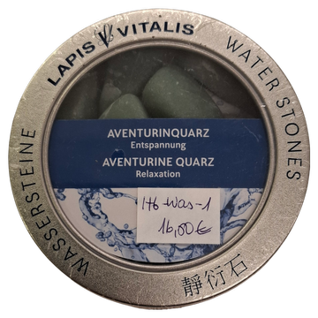 Wassersteine in Geschenkdose - Aventurin