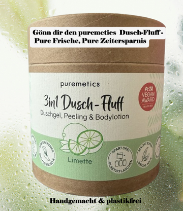 3in1 Dusch-Fluff Limette 250g