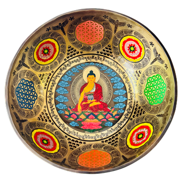Klangtherapieschale – Himalayacrafts – Medezin Buddha